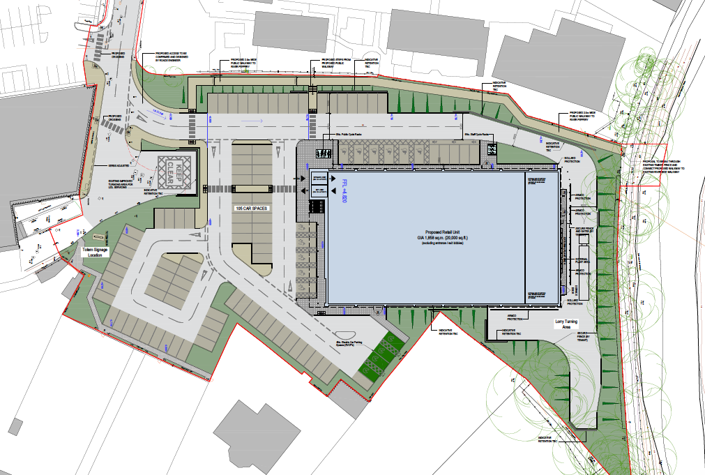 Dingwall Site Plan